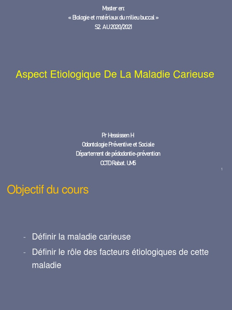 Schéma de Keyes et maladie carieuse | PDF | Émail dentaire | Bactérie
