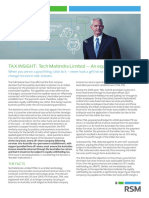 1610 Tax Insight - Tech Mahindra LTD