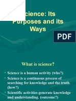 C16 14a Pt1 The Purpose of Science