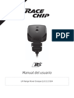 User Manual LR Range Rover Evoque LV 22 SD4 Es