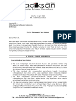 Proposal Jasa Hukum PT Datamine Software Indonesia