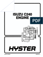 600 SRM 70 Isuzu C240 2.4L Engine