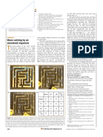 Maze-Solving by An Amoeboid Organism: Brief Communications