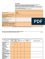 ISO 13485: 2016 Planner and Delta Checklist: Instructions