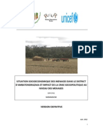 Situation socioéconomique des ménages dans les Districts d’Ambatondrazaka et impact de la crise sociopolitique au niveau des ménages (PADR, ROR, UNDP, UNICEF/2011)