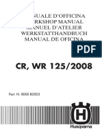 2008 CR125 Repair - PD