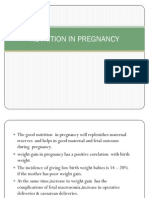 Nutrition in Pregnancy & Anaemia
