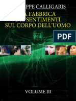 La Fabbrica Dei Sentimenti Sul Corpo Dell'uomo Volume 3 - Giuseppe Calligaris DE