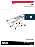 Users' Manual: Incubator Transporter