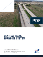 Central Texas Turnpike System: Annual Financial Report