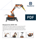 Husqvarna DXR Demolition Robots DXR 140