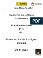 Cuaderno Biología IV Bimestre