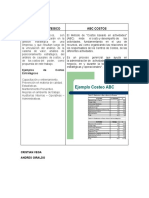 Costos Estrategico Vs Costos ABC