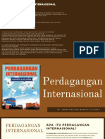 Teori Perdagangan Internasional