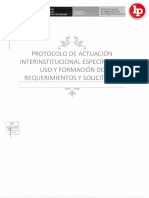 Protocolo de Uso y Formación de Requerimientos y Solicitudes PDF