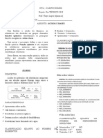 IFPA Projeto Pro-TÉCNICO 2019 sobre ácidos e bases