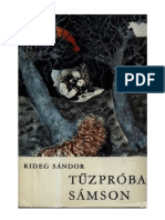 Rideg Sándor - Tűzpróba - Sámson