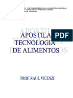 Apostila Tecnologia de Alimentos