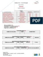 Relatório Diurno 10 de MAIO