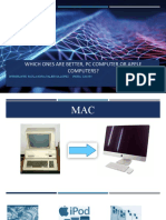 Which Ones Are Better, PC Computer or Apple Computers?: Integrante:Paula Sofia Valencia Lopez Ficha:2281595