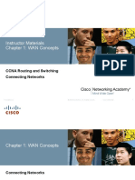 Instructor Materials Chapter 1: WAN Concepts: CCNA Routing and Switching Connecting Networks