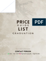 Pricelist Graduation