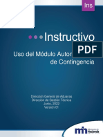 MH-DGA-PRO01-InS-003 Uso Del Módulo Automatizado de Contingencia