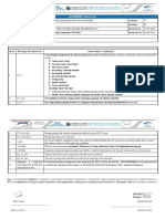 Engineer's Response Sheet - MS SBS Segments