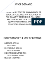 Law of Demand 2