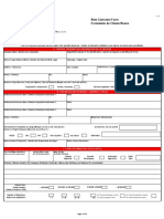 New Customer Form