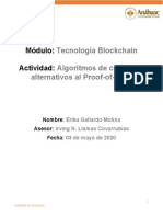 Algoritmos de Consenso Alternativos Al Proof-Of-Work