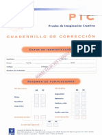 PIC-N, Cuaderno de correcci+¦n