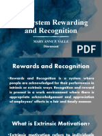 HR System Rewarding and Recognition: Mary Anne P. Valle Discussant