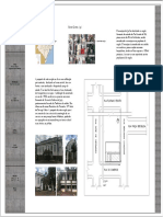 Planta de situação e implantação da edificação pré-existente