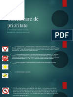 Indicatoare de Prioritate