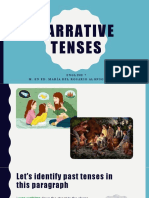 Narrative Tenses: English 7 M. en Ed. María Del Rosario Alonso Espinoza