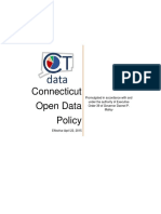 Connecticut Open Data Policy