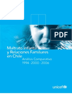 Maltrato Infantil y Relaciones Familiares en Chile