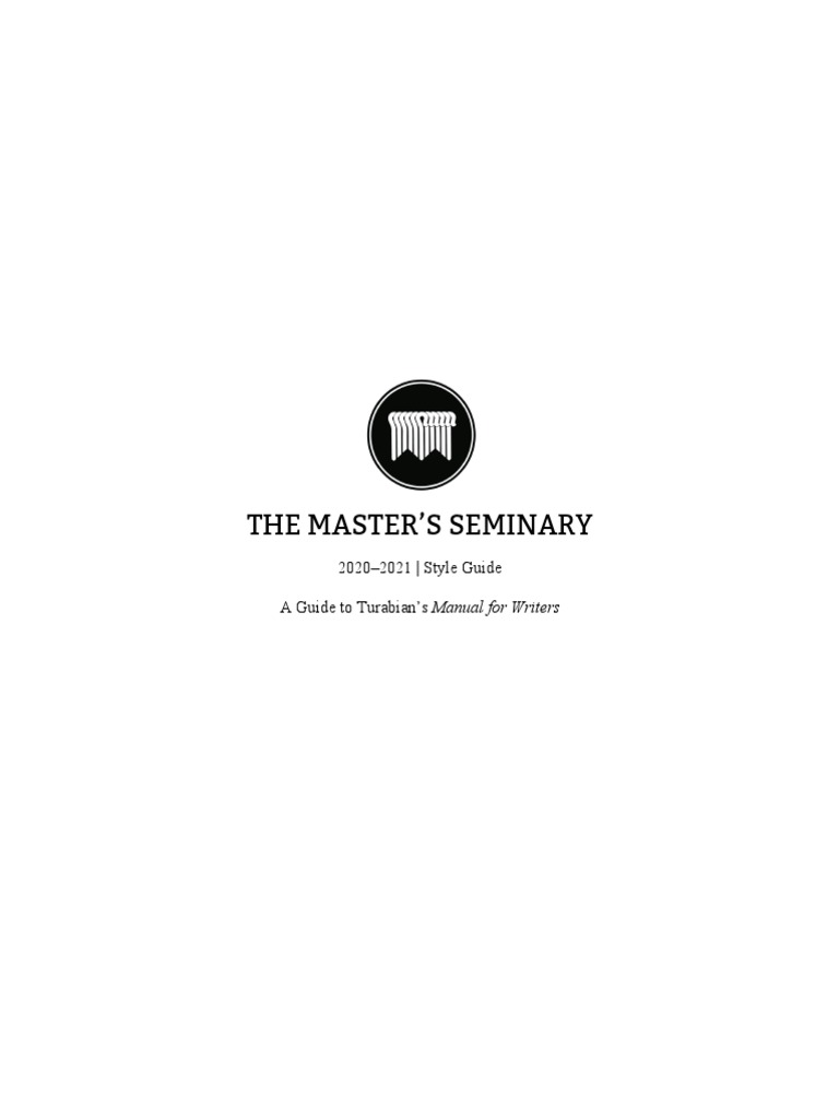 Tms style guide rev 5 15 20 pdf citation a manual for writers