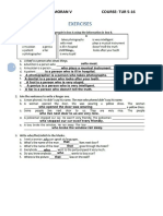 Sr-Homework Relative Clauses