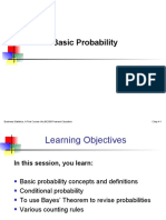 Basic Probability: Business Statistics, A First Course (4e) © 2008 Pearson Education Chap 4-1