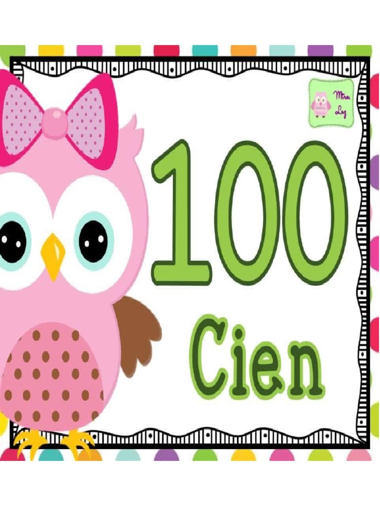 Numeros Del 100 Al 1000 PDF