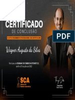 Parabéns Wagner Augusto Da Silva Segue o Seu Certificado de Participação Da Semana Do Câmbio Automático