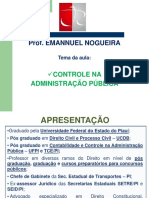 Aula - Controle Na Adm Pública - Prof. Emannuel Nogueira - para Email