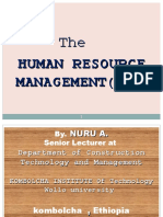 Human Resource Notes