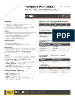 Fabcor Edge Ni1: Product Data Sheet