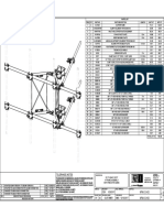 Parts list for heavy duty clamp assembly