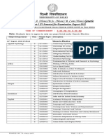 Date Sheet of Generic Elective Sem - Ii-22-07-2022