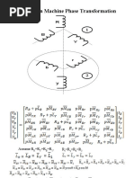 Induction Machine Phase Transformation