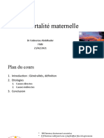 03 - Mortalité Maternelle FEV2021